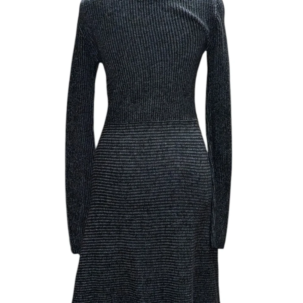 CAbi Charcoal Open Front Cardigan
